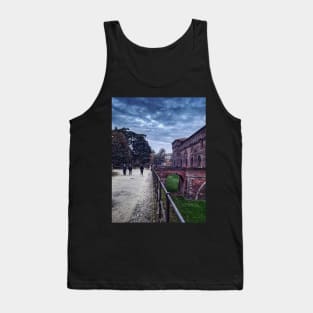 Italian Medieval Castle Park Milano Tank Top